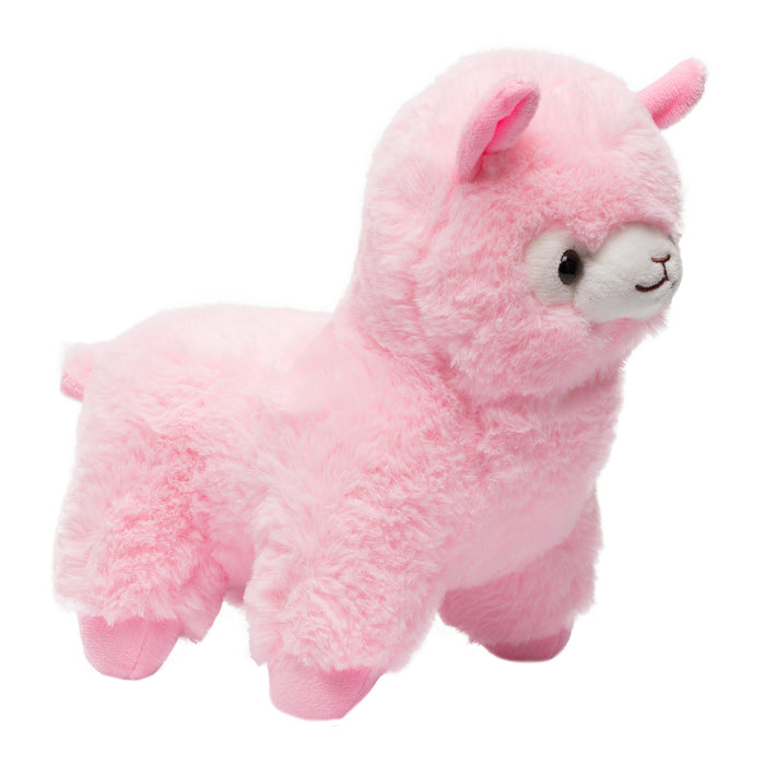 Lama - Knuffel - Alpaca Knuffeldier - Pluche - Roze - 26 cm