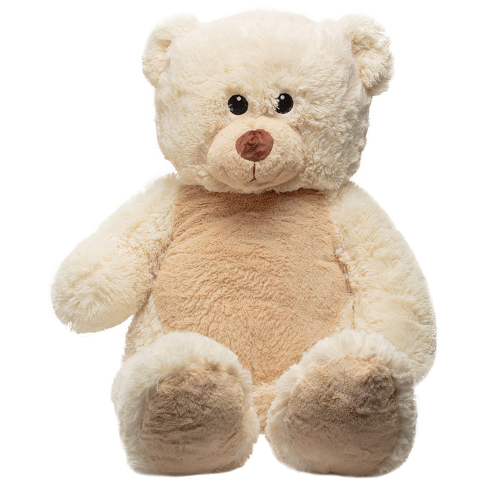 Bobo Teddybär XXL – Großer Kuschelbär – Plüsch – 90 cm – Beige