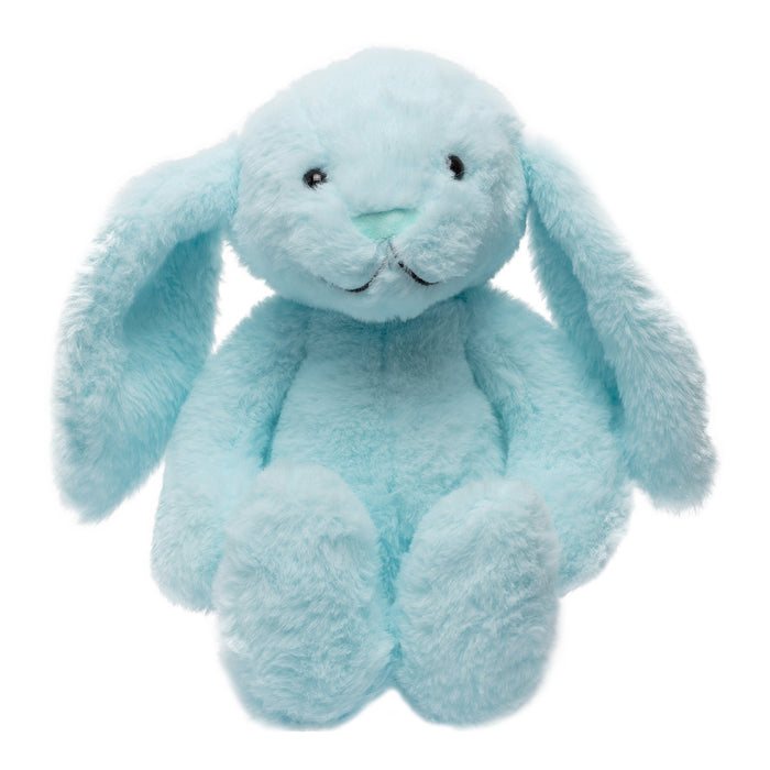Konijn Knuffel – 2iX – Knuffelkonijn – Pluche 35 cm (27 cm zittend) – Blauw