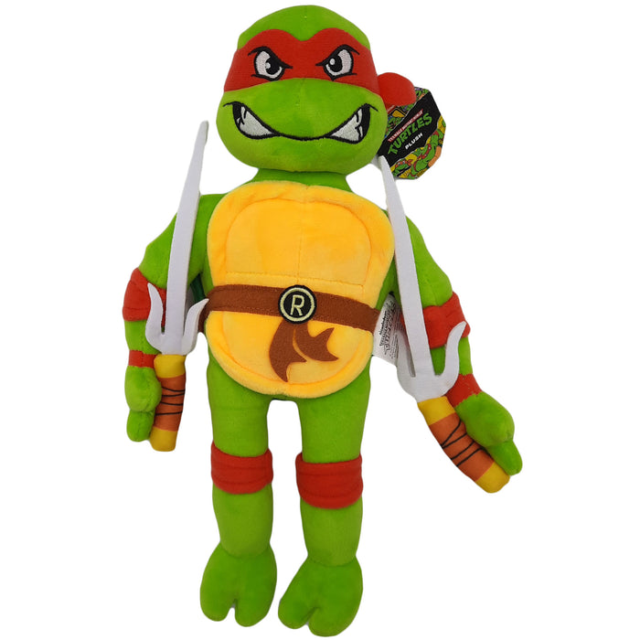 Teenage Mutant Ninja Turtles - Raphael - Pluche Knuffel - Nickelodeon - 32 cm