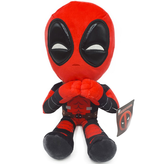 Deadpool Marvel - "Heart Hands" - Pluche Knuffel - 35 cm