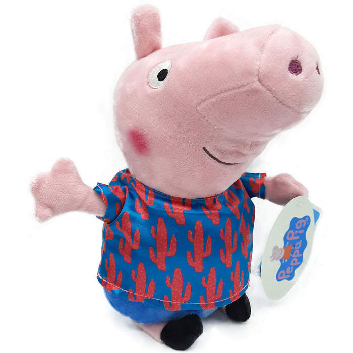 Peppa Pig - Peppa Big - Knuffel - Varken - Cactus Print - 31 cm