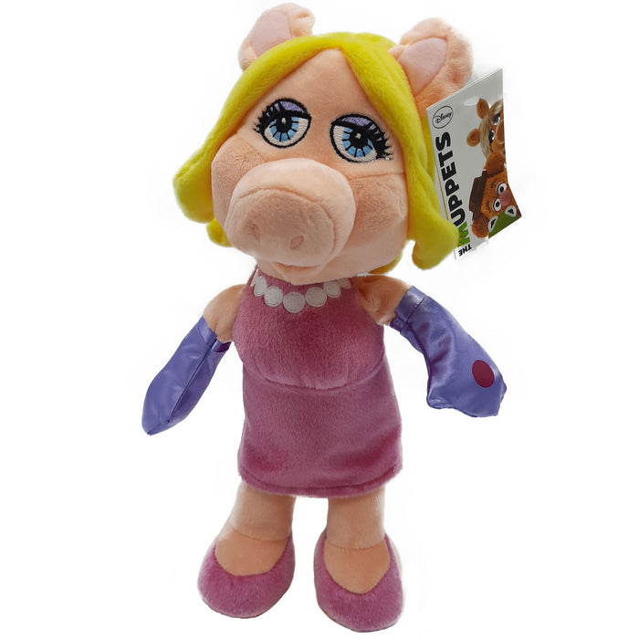 The Muppets - Disney - Knuffel - Miss Piggy - Pluche - Varken - 24 cm