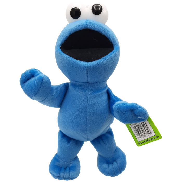 Sesamstraat - Koekiemonster - Knuffel - Cookie Monster - Pluche - Fisher Price - 30 cm