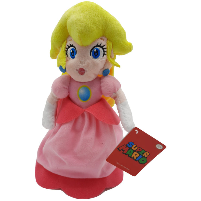 Nintendo - Super Mario - Knuffel - Prinses Peach - Princess Peach - Pluche - 29 cm