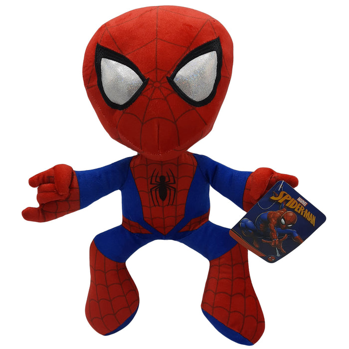 Marvel - Spiderman - Knuffel - Shooting Action (rood/blauw) - 33 cm