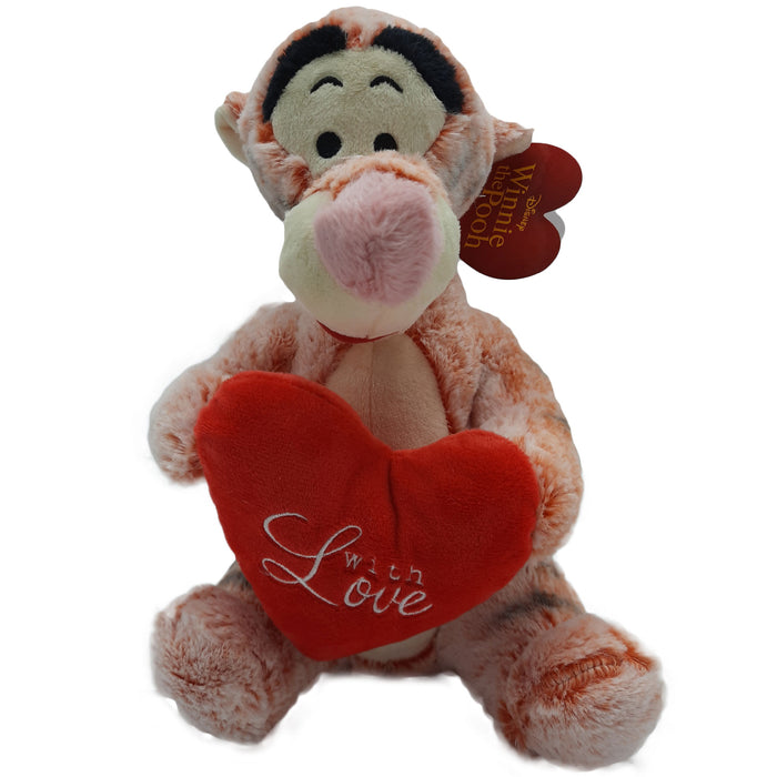 Disney Winnie The Pooh - Tigger - Kuscheltier - Mit Herz - Plüsch - 27 cm