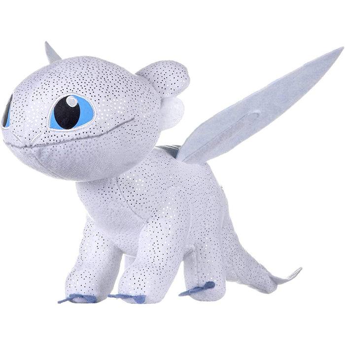 Hoe Tem Je Jouw Draak / How To Train Your Dragon - Light Fury / Helleveeg - Knuffel Pluche - 37 cm