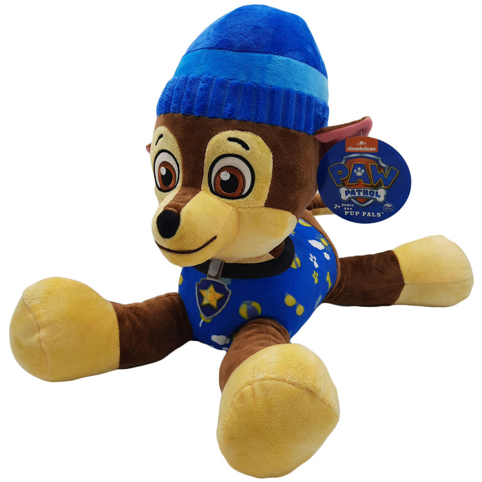 PAW Patrol - Pluche Knuffel - Chase - Grote Knuffel Hond - Knuffelbeer - XXL 48 cm