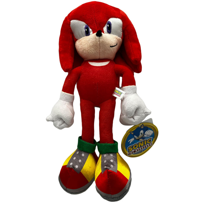Sonic the Hedgehog 2 - Knuffel - Knuckles the Echidna - Pluche - Rood - 32 cm