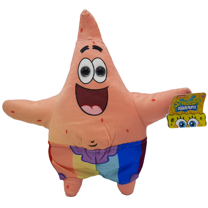 Spongebob - Patrick Ster - Rainbow - Knuffel - Pluche - 35 cm