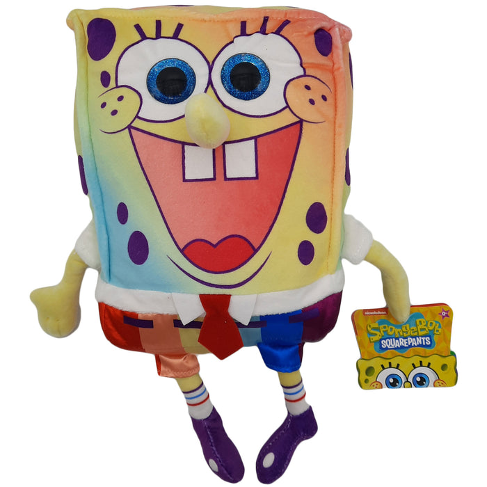 SpongeBob Schwammkopf – Regenbogen Kuscheltier – Play by Play – Plüsch – 30 cm