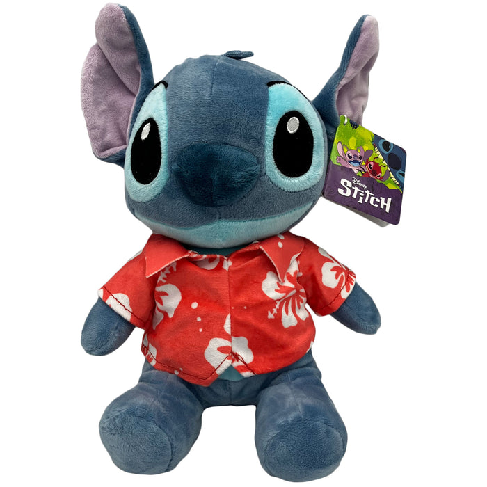 Disney - Lilo en Stitch - Knuffel - Hawaii Overhemd - Rood - 30 cm