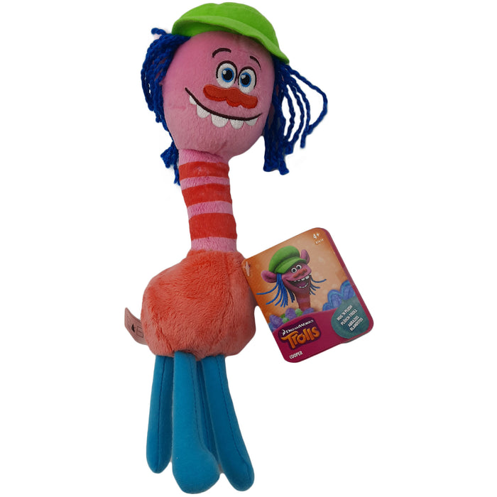 Trolls - Cooper - Plüsch Stofftier - Küscheltier - Spielzeugpuppen (30 cm)