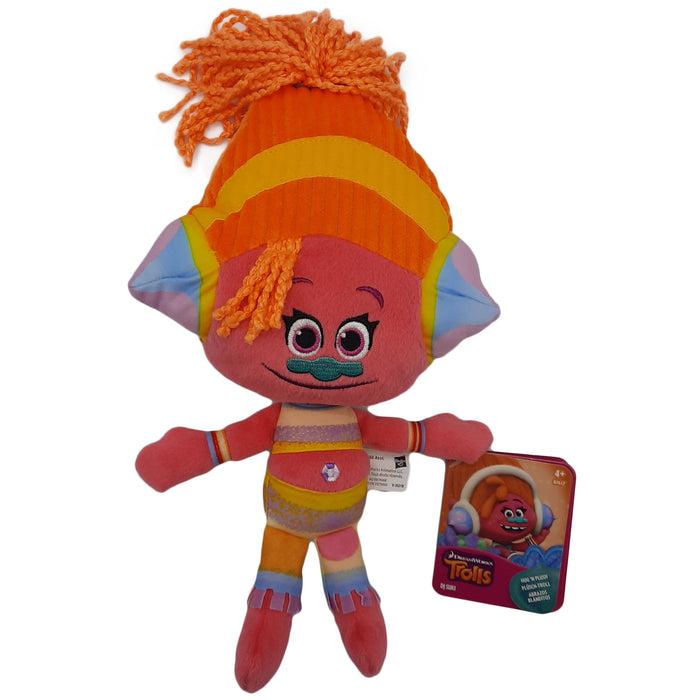 Trolls - DJ Suki - Plüsch Stofftier - Spielzeugpuppen (27 cm)
