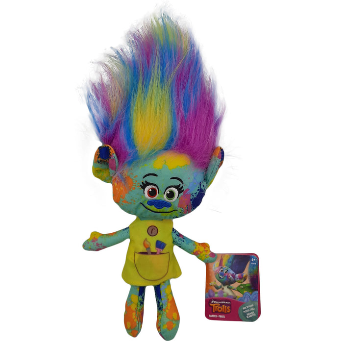 Trolls - Harper - Pluche Knuffel - Speelgoed Poppetjes (30 cm)