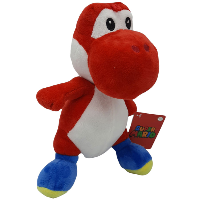 Yoshi Red - Super Mario - Kuscheltier - Plüsch - 28 cm