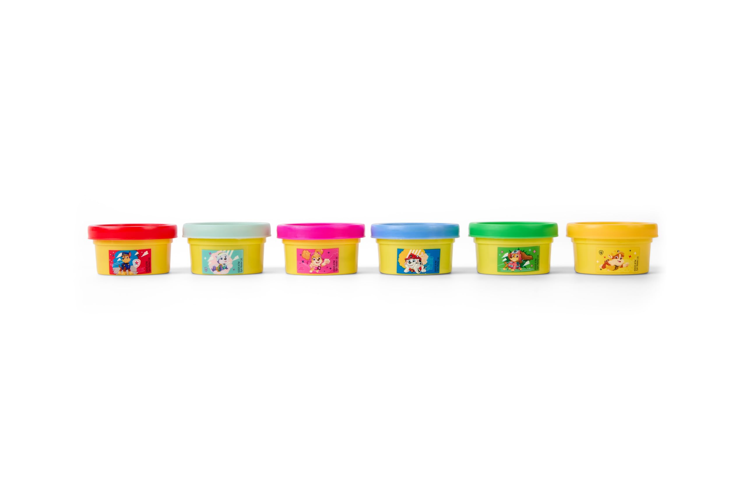 PAW Patrol kleiset partypack, 6 kleuren klei