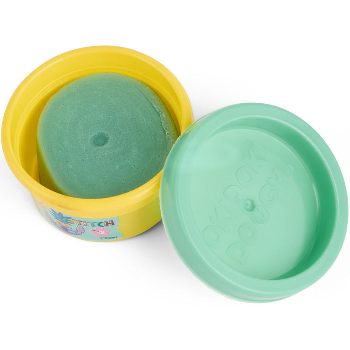 Disney Stitch kleiset partypack, 6 kleuren klei