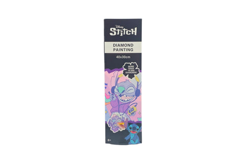Disney Stitch diamond painting, 30 x 40 cm met ruim 15.000 steentjes