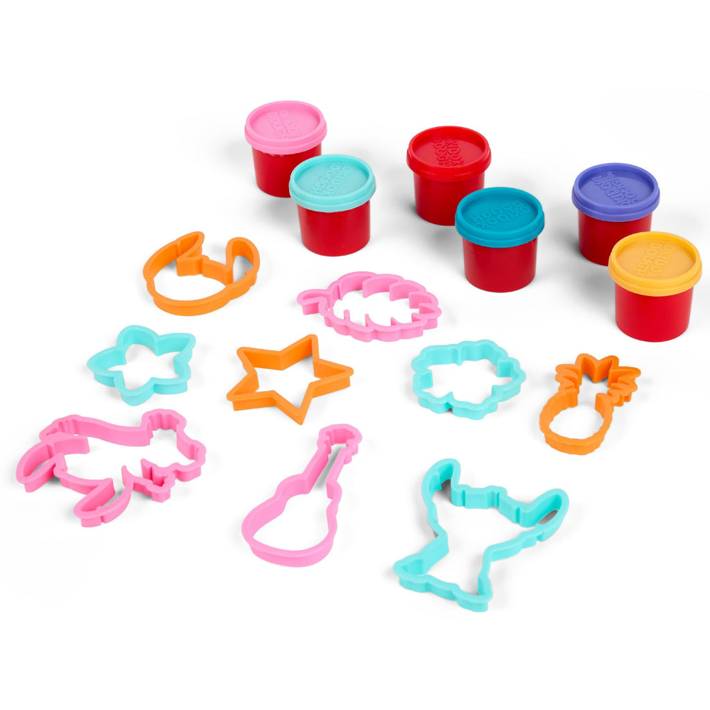 Disney Stitch kleiset met cijfers, 6 kleuren klei en 13 vormpjes