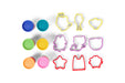 Gabby's Dollhouse kleiset, 6 kleuren klei met 9 vormpjes