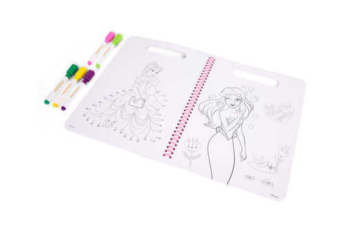 Disney Princess wipe clean activiteitenset, met 5 uitwisbare stiften