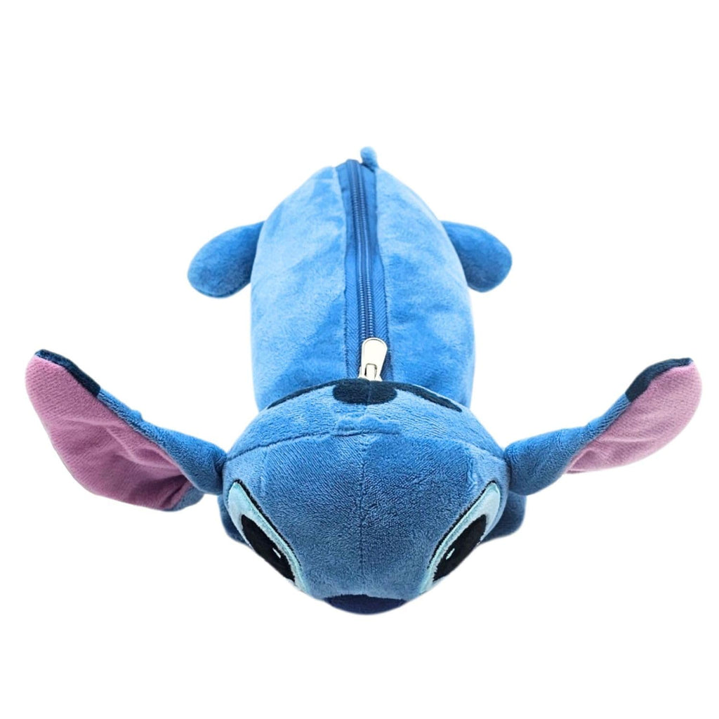 Disney Stitch pluche etui, zacht met ritssluiting, circa 24 cm
