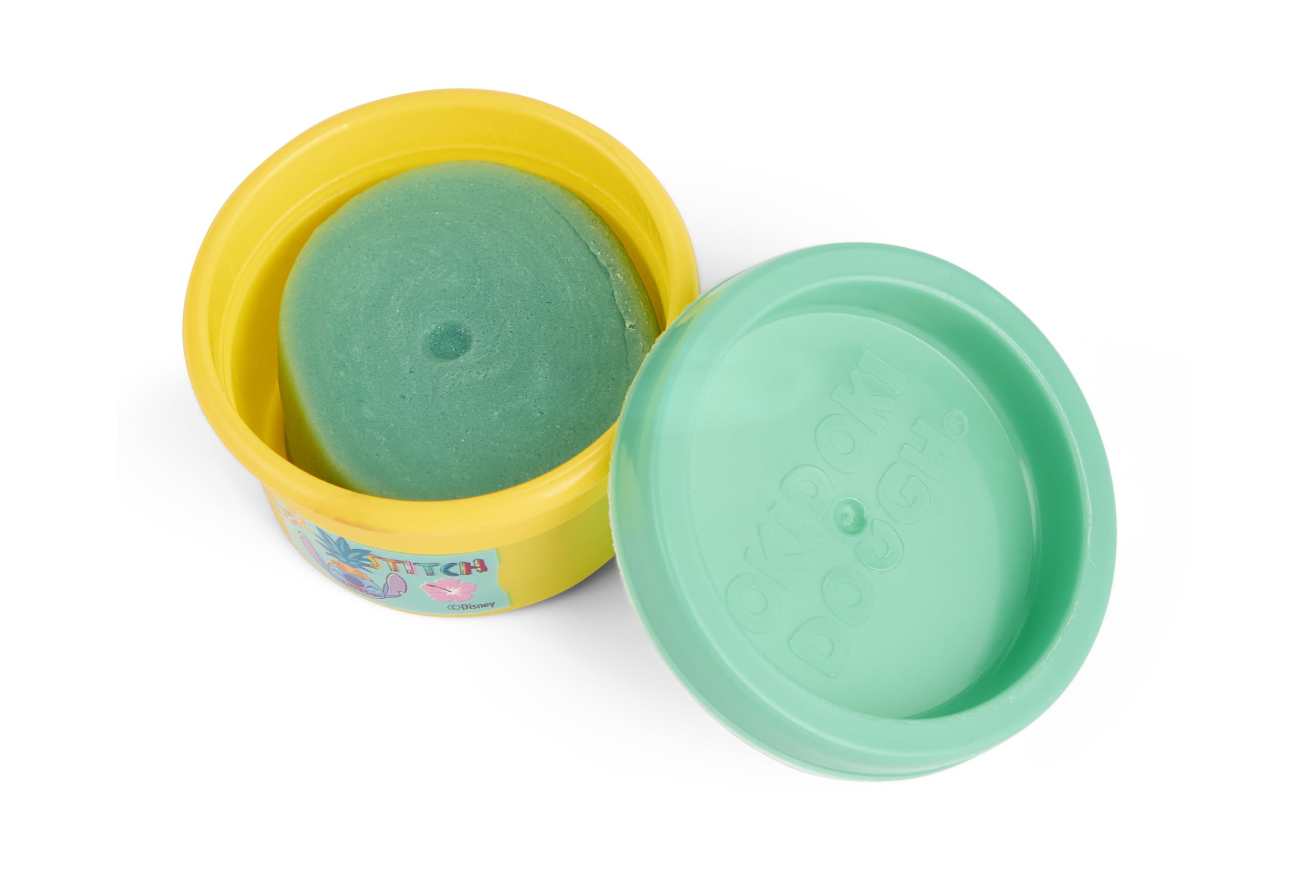 Disney Stitch kleiset partypack, 6 kleuren klei