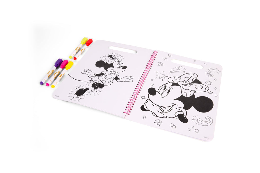 Disney Minnie Mouse wipe clean activiteitenboek, met 5 uitwisbare stiften