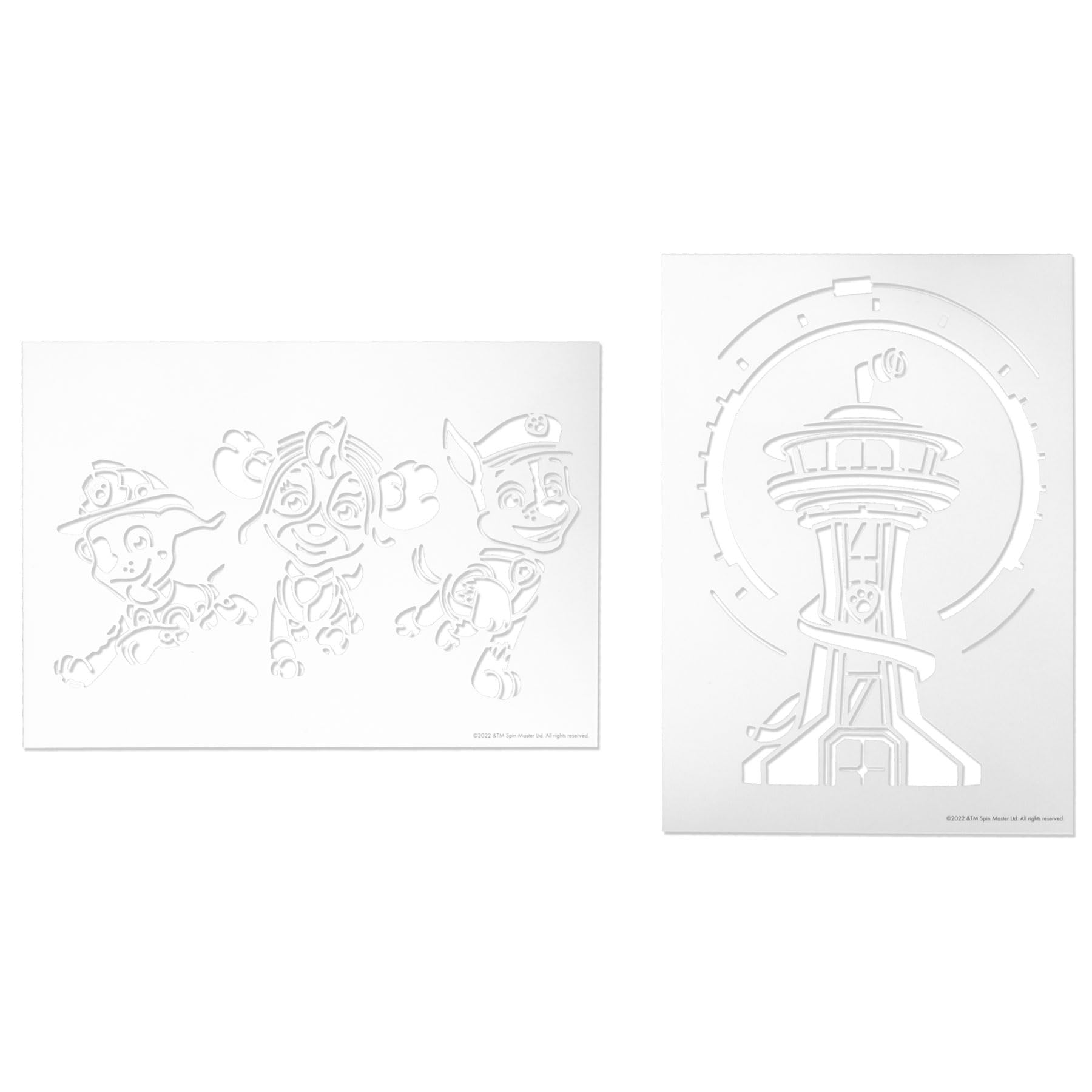 PAW Patrol spray pen set deluxe, 12 pennen en 16 sjablonen