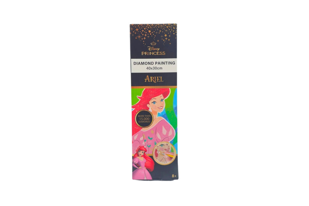 Disney Princess diamond painting Ariël, 30 x 40 cm