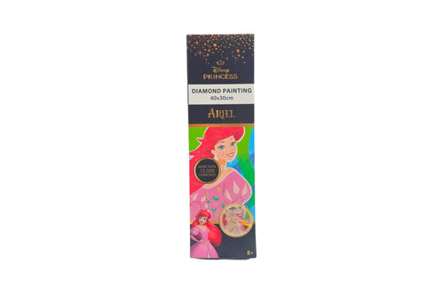 Disney Princess diamond painting Ariël, 30 x 40 cm