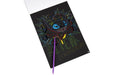 Disney Stitch krasboek A5, 15 kraskaarten met kraspen