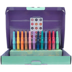 Disney Stitch spray pen set deluxe, 12 pennen en 16 sjablonen
