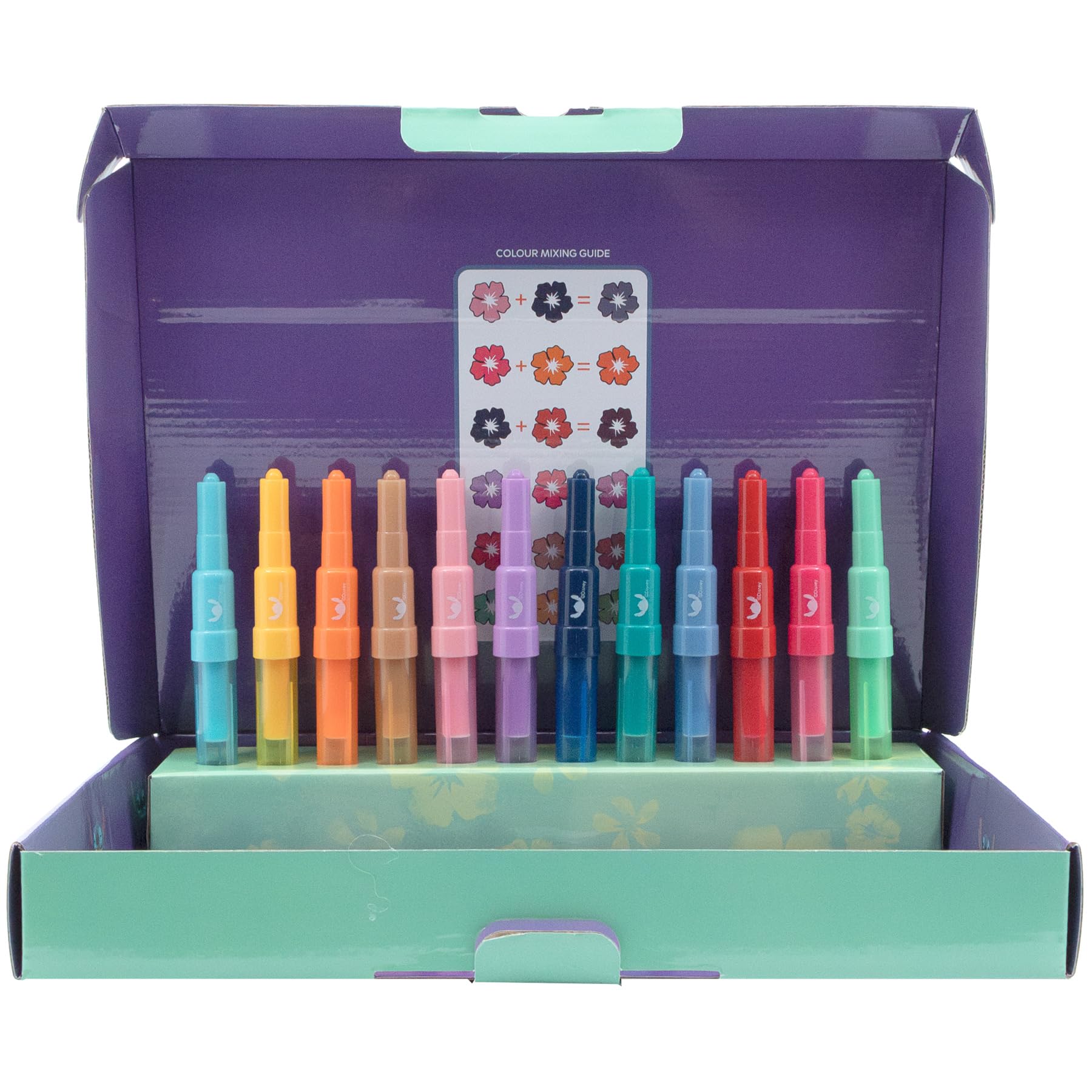 Disney Stitch spray pen set deluxe, 12 pennen en 16 sjablonen