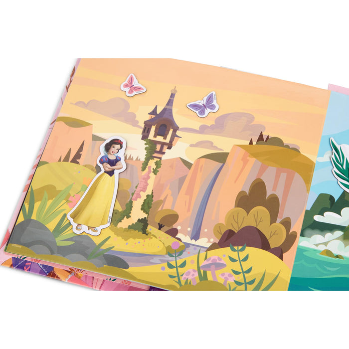 Disney Princess magneetboek, 40 magneten