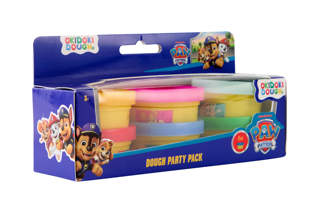 PAW Patrol kleiset partypack, 6 kleuren klei