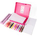 Disney Minnie Mouse spray pen set deluxe, 12 pennen en 16 sjablonen