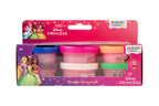 Disney Princess kleiset partypack, 6 kleuren klei