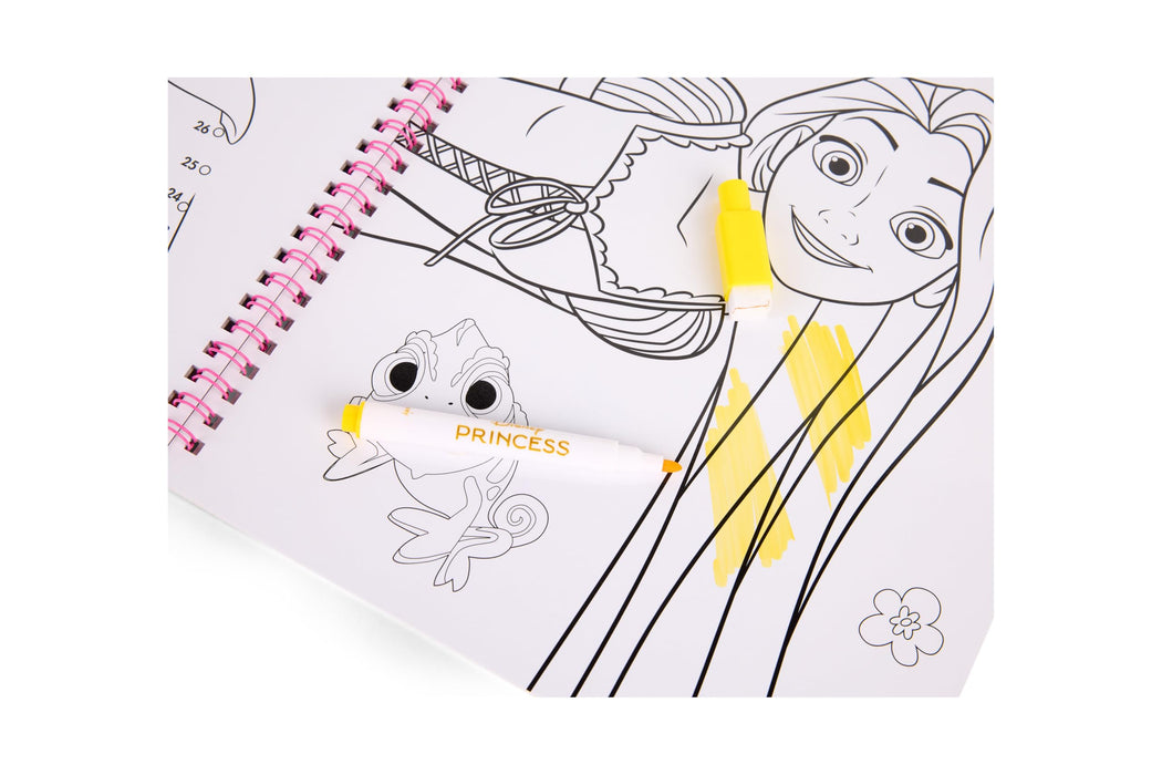 Disney Princess wipe clean activiteitenset, met 5 uitwisbare stiften