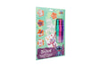 Disney Stitch spray pen set A4 envelop, 3 pennen en 3 sjablonen
