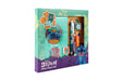 Disney Stitch dagboek decoset fluffy, met 4-kleuren pen en stickers