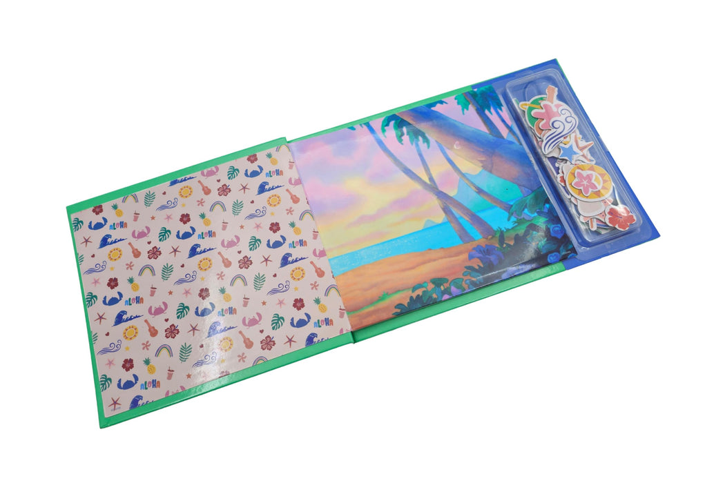 Disney Stitch magneetboek, met magneetfiguren en scenes