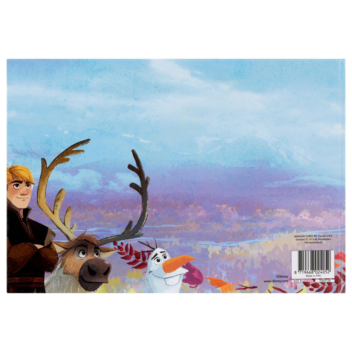 Disney Frozen magneetboek, 20 magneten