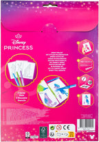 Disney Princess spray pen set A4 envelop, 3 pennen en 3 sjablonen