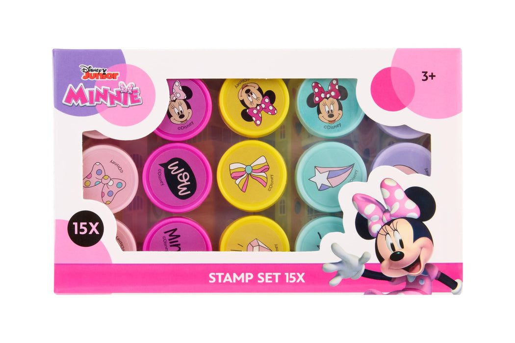 Disney Minnie Mouse stempelset, 15 stempels