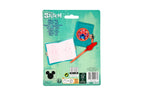 Disney Stitch pluche dagboek, met slotje en fluffy pen