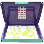 Disney Stitch spray pen set deluxe, 12 pennen en 16 sjablonen