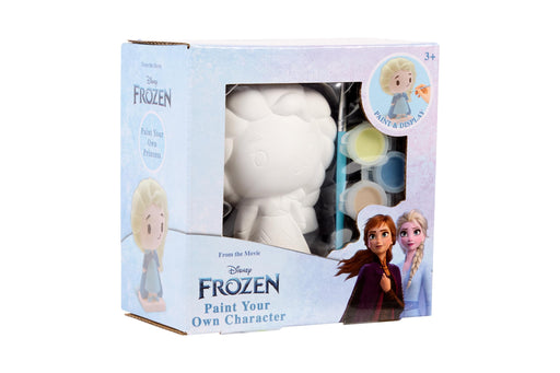 Disney Frozen Elsa schilderset, gipsfiguur om te beschilderen, voor kinderen, creatieve knutselset met kleuren en kwaste